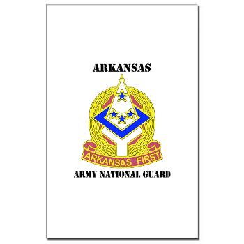 ARARNG - M01 - 02 - DUI - Arkansas Army National Guard With Text - Mini Poster Print