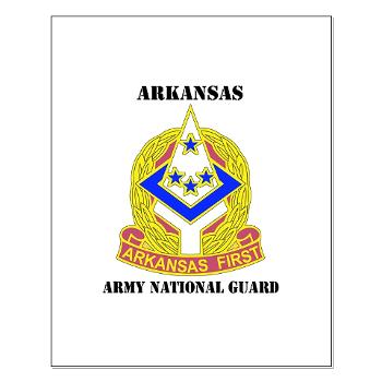 ARARNG - M01 - 02 - DUI - Arkansas Army National Guard With Text - Small Poster