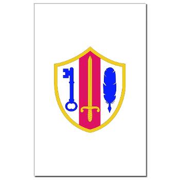 ARJSTSC - M01 - 02 - SSI - ARMY Reserve Joint and Special Troops Support Command - Mini Poster Print