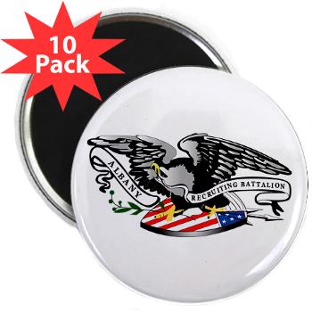 ARB - M01 - 01 - DUI - Albany Recruiting Bn - 2.25" Magnet (10 pack)