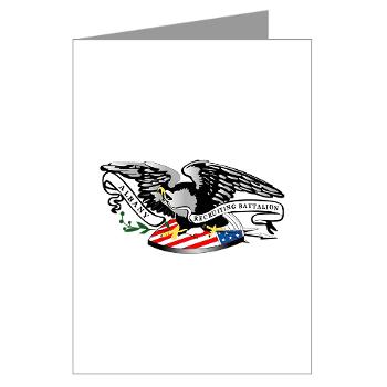 ARB - M01 - 02 - DUI - Albany Recruiting Bn - Greeting Cards (Pk of 10)
