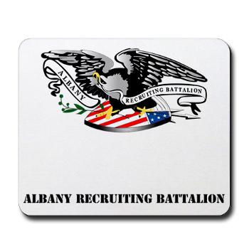 ARB - M01 - 03 - DUI - Albany Recruiting Bn with Text - Mousepad
