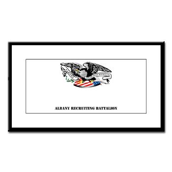 ARB - M01 - 02 - DUI - Albany Recruiting Bn with Text - Small Framed Print - Click Image to Close