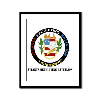 ARB - M01 - 02 - DUI - Atlanta Recruiting Bn with Text Framed Panel Print - Click Image to Close