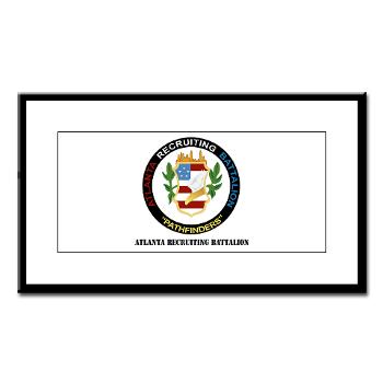 ARB - M01 - 02 - DUI - Atlanta Recruiting Bn with Text Small Framed Print - Click Image to Close
