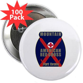 ARC - M01 - 01 - American Red Cross (ARC) - 2.25" Button (100 pack)