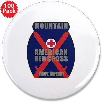 ARC - M01 - 01 - American Red Cross (ARC) - 3.5" Button (100 pack)