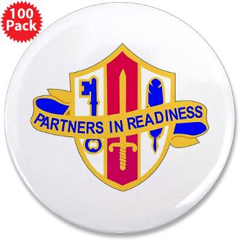 ARJSTSC - M01 - 01 - DUI - ARMY Reserve Joint and Special Troops Support Command - 3.5" Button (100 pack)