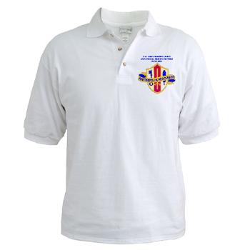 ARJSTSC - A01 - 04 - DUI - ARMY Reserve Joint and Special Troops Support Command with Text - Golf Shirt
