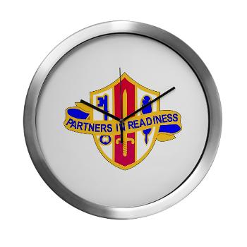 ARJSTSC - M01 - 03 - DUI - ARMY Reserve Joint and Special Troops Support Command - Modern Wall Clock