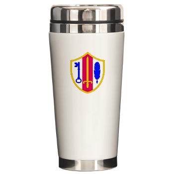 ARJSTSC - M01 - 03 - SSI - ARMY Reserve Joint and Special Troops Support Command - Ceramic Travel Mug