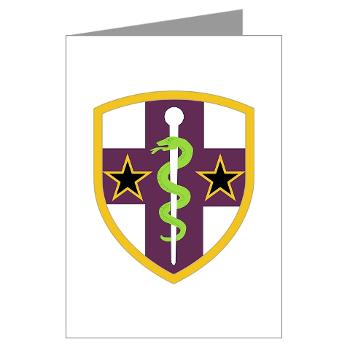 ARMC - M01 - 02 - SSI - Army Reserve Medical Command Greeting Cards (Pk of 10) - Click Image to Close