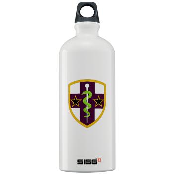 ARMC - M01 - 03 - SSI - Army Reserve Medical Command Sigg Water Bottle 1.0L - Click Image to Close