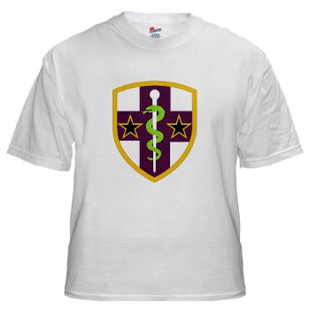 ARMC - A01 - 04 - SSI - Army Reserve Medical Command White T-Shirt - Click Image to Close
