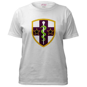 ARMC - A01 - 04 - SSI - Army Reserve Medical Command Women's T-Shirt - Click Image to Close