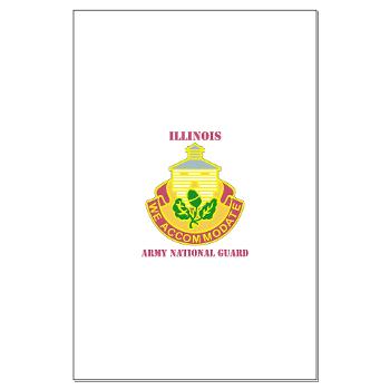 ARNGILLINOIS - M01 - 02 - DUI - ILLINOIS ARNG with Text - Large Poster