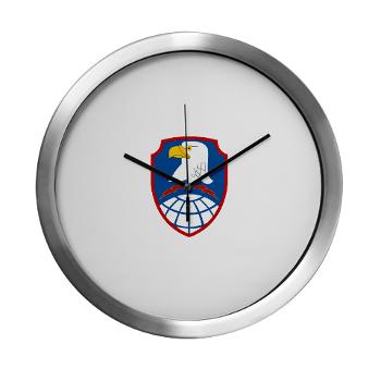 ASMDC - M01 - 03 - SSI - US - Army Space & Missile Defense Command - Modern Wall Clock - Click Image to Close