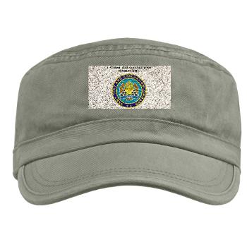 ATEC - A01 - 01 - U.S. Army Test and Evaluation Command (ATEC) with Text - Military Cap