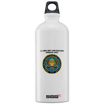 ATEC - M01 - 03 - U.S. Army Test and Evaluation Command (ATEC) with Text - Sigg Water Bottle 1.0L