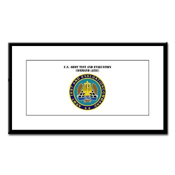 ATEC - M01 - 02 - U.S. Army Test and Evaluation Command (ATEC) with Text - Small Framed Print - Click Image to Close