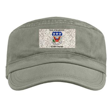 AWCH - A01 - 01 - Army War College Headquarters with Text Military Cap