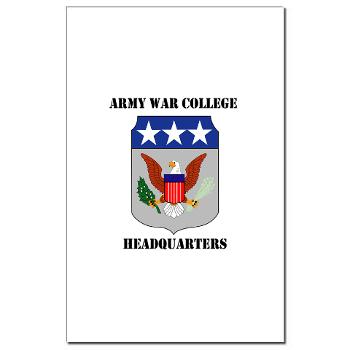 AWCH - M01 - 02 - Army War College Headquarters with Text Mini Poster Print