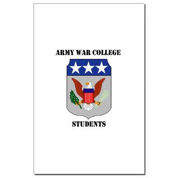 AWCS - M01 - 02 - Army War College Students with Text Mini Poster Print