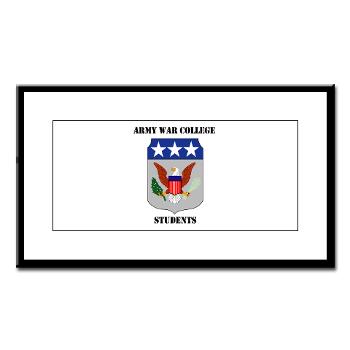 AWCS - M01 - 02 - Army War College Students with Text Small Framed Print