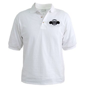 Airborne - A01 - 04 - DUI - Airborne School Golf Shirt - Click Image to Close