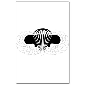 Airborne - M01 - 02 - DUI - Airborne School Mini Poster Print