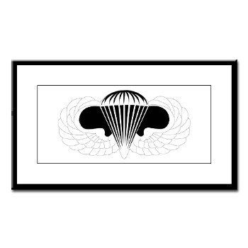 Airborne - M01 - 02 - DUI - Airborne School Small Framed Print