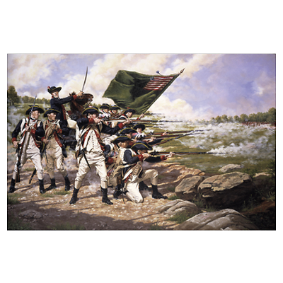 "1776 - Battle of Brooklyn" Poster
