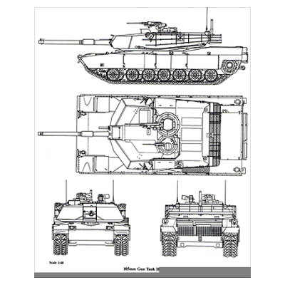 "Abrams Tank" Poster