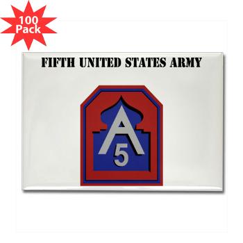 BAMC - M01 - 01 - Brooke Army Medical Center (BAMC) with Text - Rectangle Magnet (100 pack)