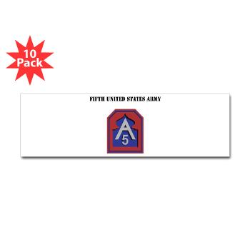 BAMC - M01 - 01 - Brooke Army Medical Center (BAMC) with Text - Sticker (Bumper 10 pk) - Click Image to Close