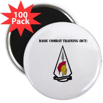 BCT - M01 - 01 - Basic Combat Training (BCT) with Text - 2.25" Magnet (100 pack)