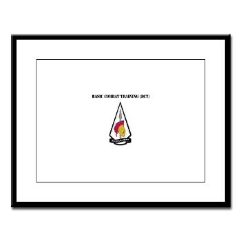 BCT - M01 - 02 - Basic Combat Training (BCT) with Text - Large Framed Print