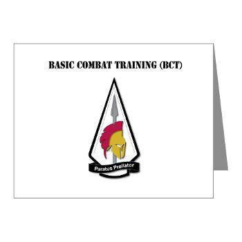 BCT - M01 - 02 - Basic Combat Training (BCT) - Note Cards (Pk of 20)