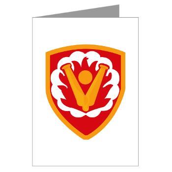 59OB - M01 - 02 - SSI - 59th Ordnance Brigade - Greeting Cards (Pk of 10) - Click Image to Close
