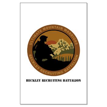 BRB - M01 - 02 - DUI - Beckley Recruiting Bn with Text Large Poster