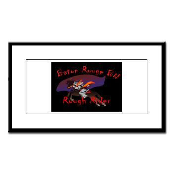BRRB - M01 - 02 - DUI - Baton Rouge Recruiting Battalion - Small Framed Print