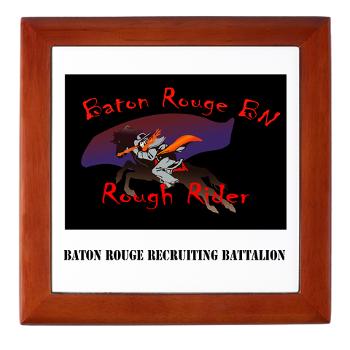 BRRB - M01 - 03 - DUI - Baton Rouge Recruiting Battalion with Text - Keepsake Box - Click Image to Close