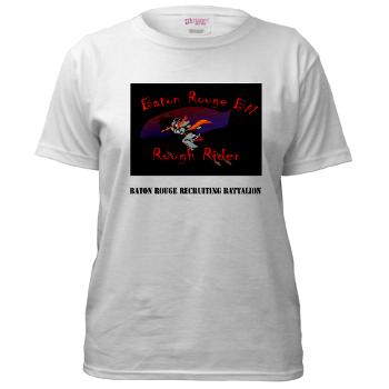 BRRB - A01 - 04 - DUI - Baton Rouge Recruiting Battalion with Text - Women's T-Shirt