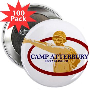 CA - M01 - 01 - Camp Atterbury - 2.25" Button (100 pack)