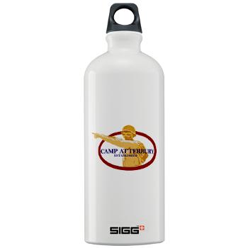 CA - M01 - 03 - Camp Atterbury - Sigg Water Bottle 1.0L - Click Image to Close