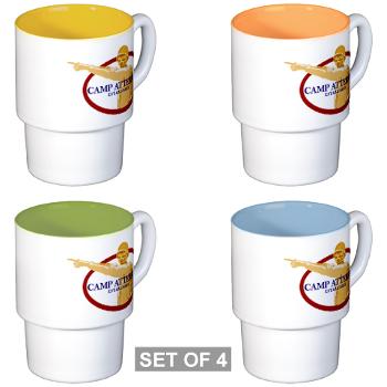 CA - M01 - 03 - Camp Atterbury - Stackable Mug Set (4 mugs) - Click Image to Close