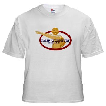CA - A01 - 04 - Camp Atterbury - White t-Shirt