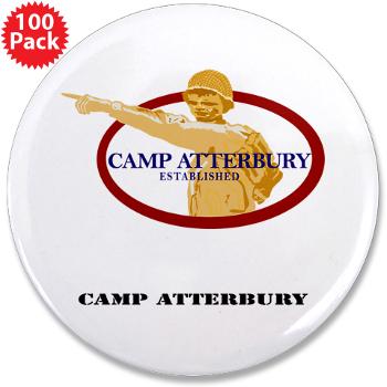 CA - M01 - 01 - Camp Atterbury with Text - 3.5" Button (100 pack)
