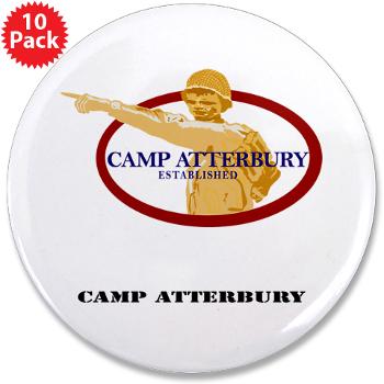 CA - M01 - 01 - Camp Atterbury with Text - 3.5" Button (10 pack)