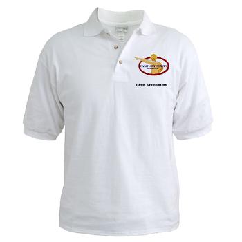 CA - A01 - 04 - Camp Atterbury with Text - Golf Shirt